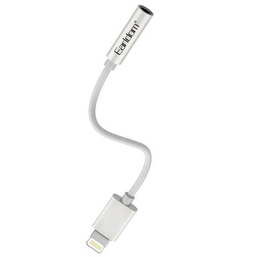 کابل تبدیل لایتنینگ به جک 3.5 میلی متری ارلدام مدل ET-OT49