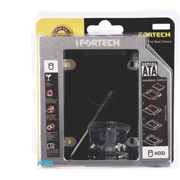 براکت نگهدارنده هارد اینترنال لپ تاپ IFORTECH HDD Caddy 12.7mm