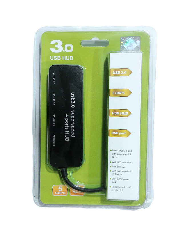 هاب چهار پورت USB3.0 مدل X840 برند کینگ دام