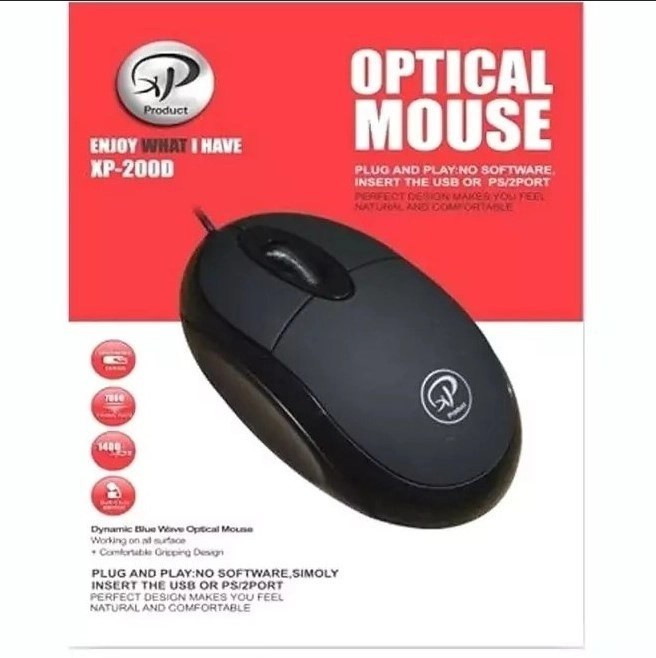 ماوس با سیم اکس پی مدل XP 200N