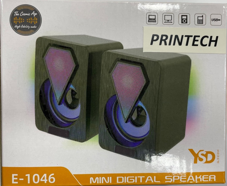 اسپیکر دوتکه پرینتک مدل 1046 RGB