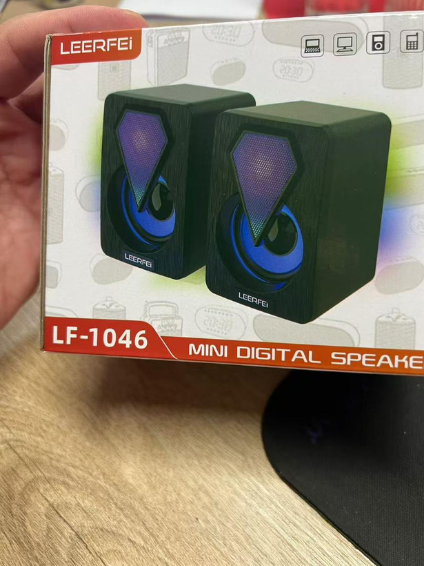 اسپیکر دوتکه پرینتک مدل 1046 RGB