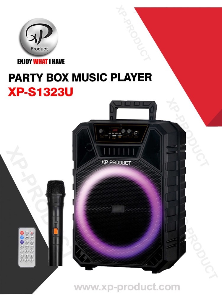 اسپیکر بلوتوثی ایکس پی پروداکت XP-S1323U + میکروفون و ریموت کنترل